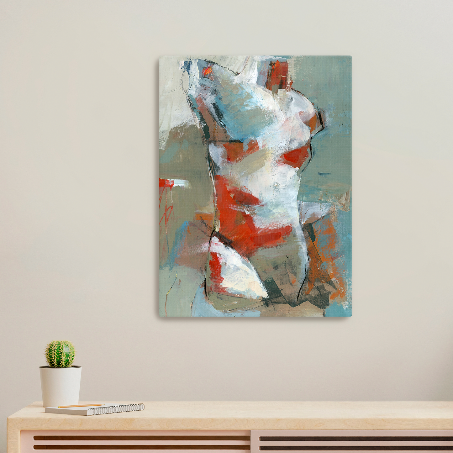 Snow Falls on Roussillon