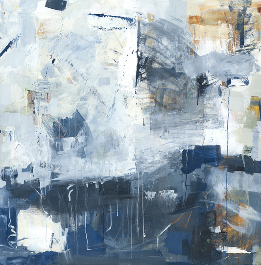 Spinal Focus - Limited Edition Abstract White Aluminum Art Print