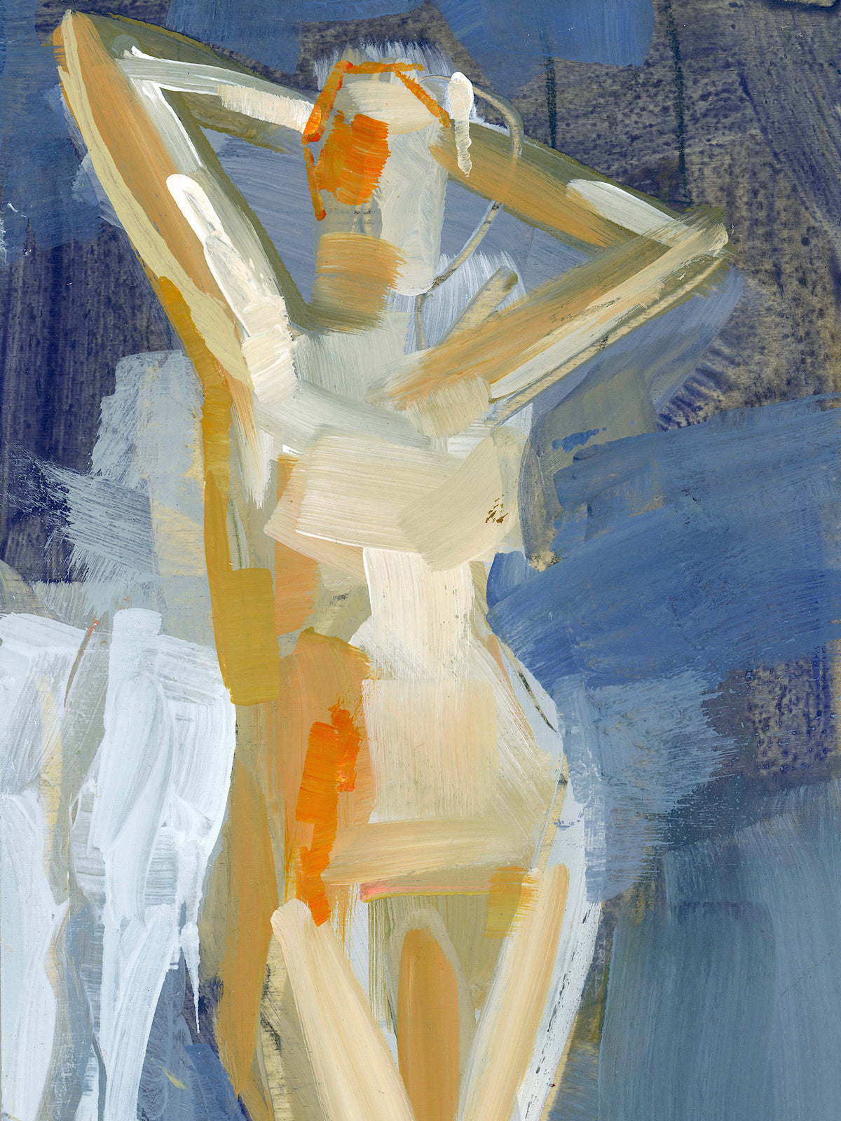 Am I Bluish 5x7 Fine Art Print on Paper (Matted to 8x10)