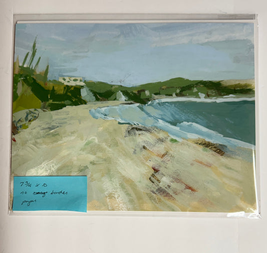 Laguna Swells 7.75x10 Fine Art Print on Paper
