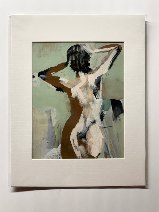 Dancing with Sage 8x10 Fine Art Print on Paper (Matted to 11x14)