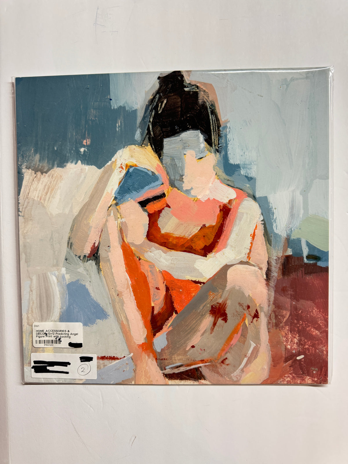 Predicting Angel 12x12 Fine Art Print on Paper