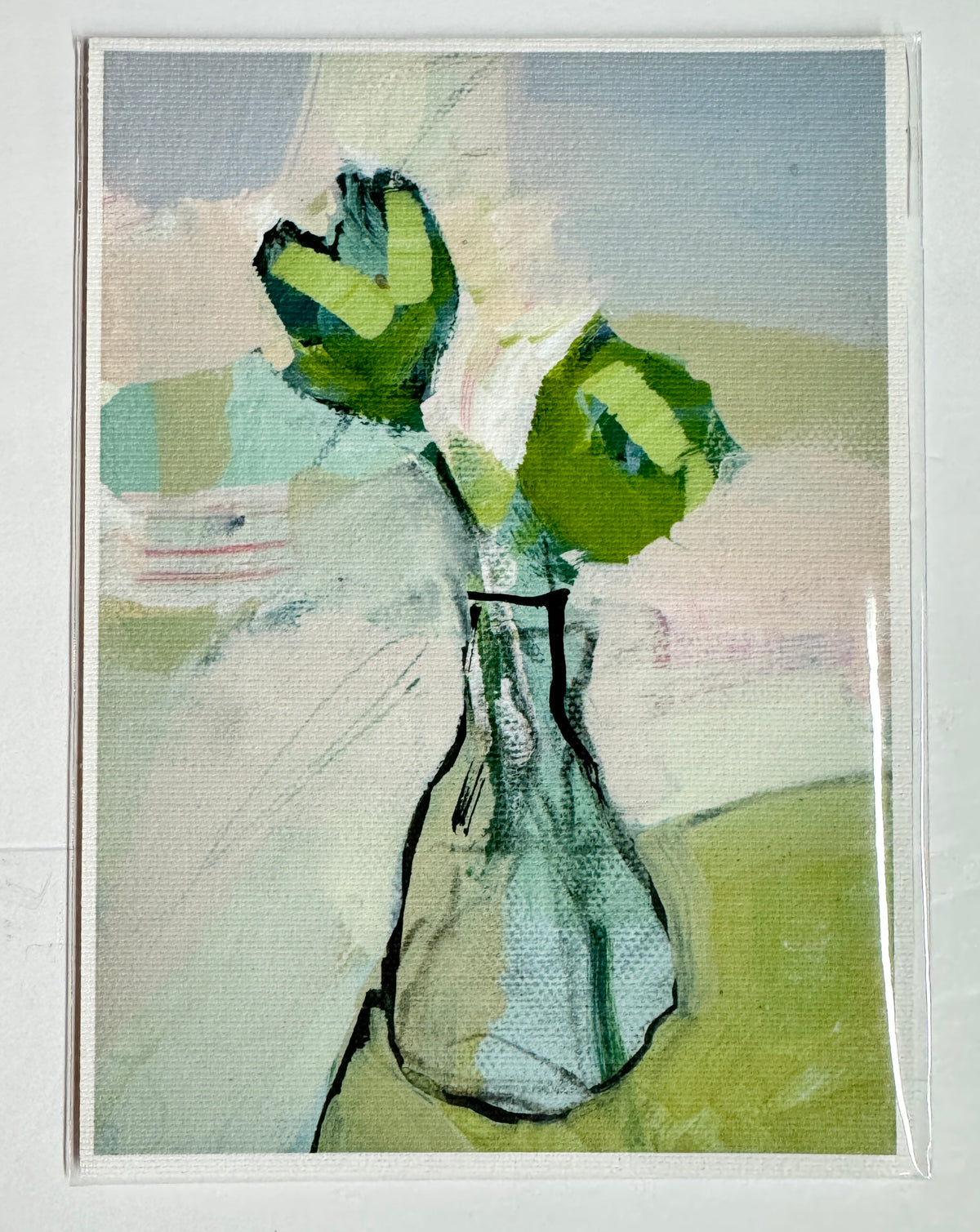 Baby Pink Tulips 5x7 Fine Art Print on Paper