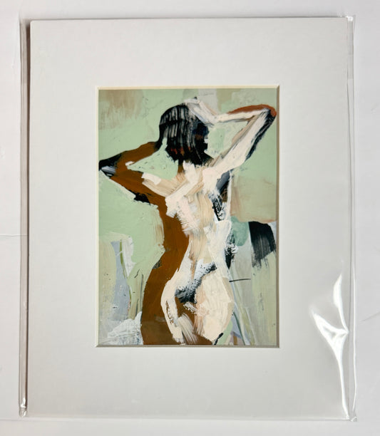 Dancing with Sage 5x7 Fine Art Print on Paper (Matted to 8x10)