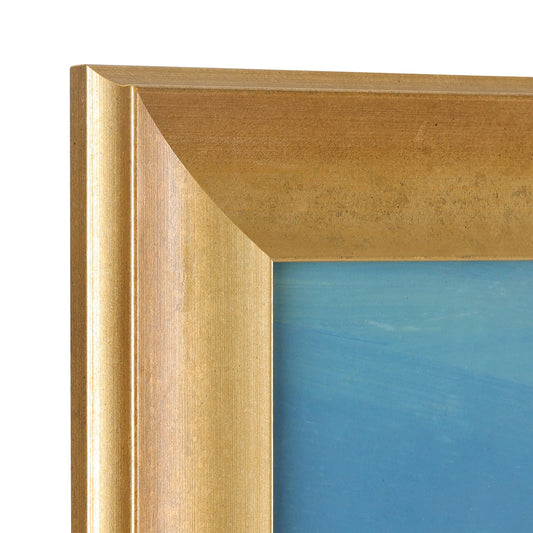 Shoreline Scuff, Small, Gold Gallery Frame by Donna Weathers (John-Richard)