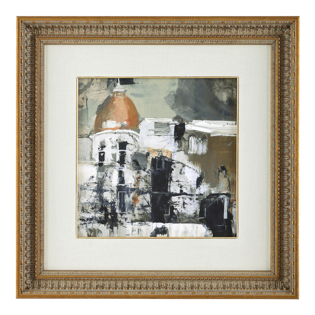 La Couple Doree, Small, Ornate Gold Frame by Donna Weathers (John-Richard)