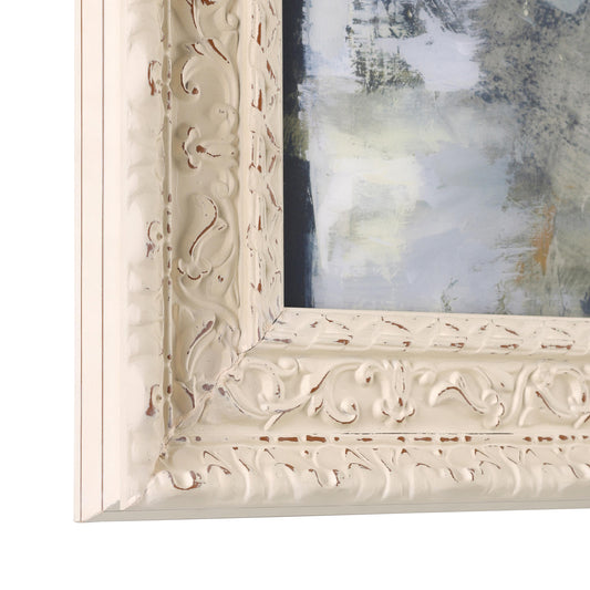 Sketch of the Place, Small, Ornate Off-White Frame by Donna Weathers (John-Richard)