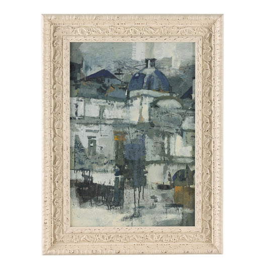 Weathered Grandeur No. 1 | Small Ornate Off-White Frame by Donna Weathers (John-Richard)