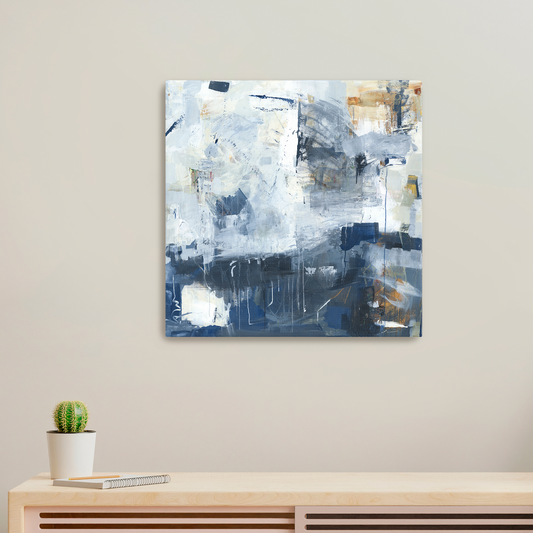 Spinal Focus - Limited Edition Abstract White Aluminum Art Print