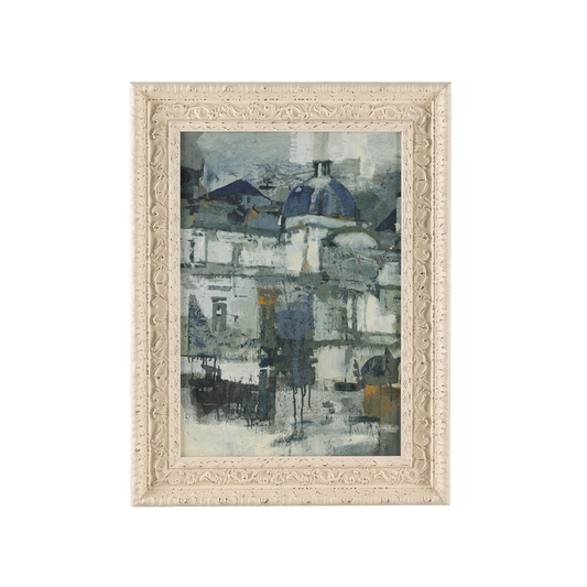 Weathered Grandeur No. 1 | Small Ornate Off-White Frame by Donna Weathers (John-Richard)
