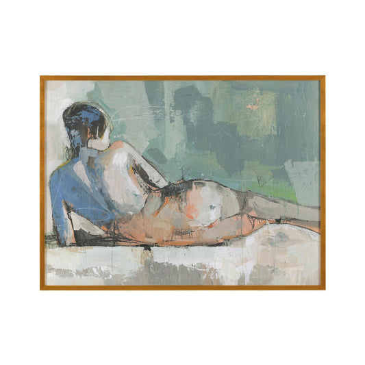 John Richard Donna Weathers' Nude in Blue 48x36