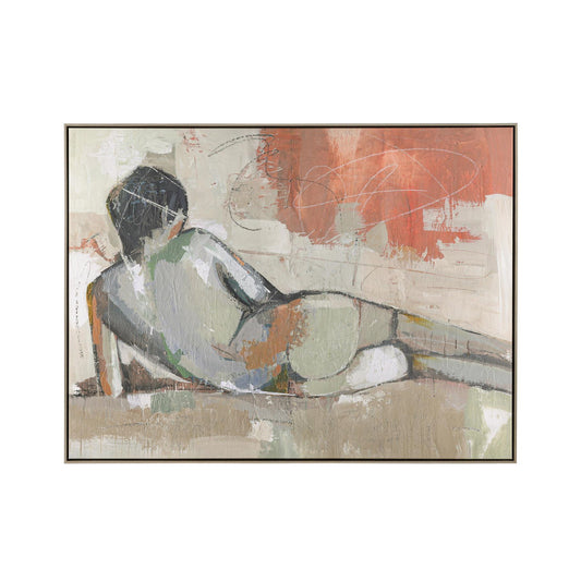 John Richard Donna Weathers' Nude in Coral 60x45