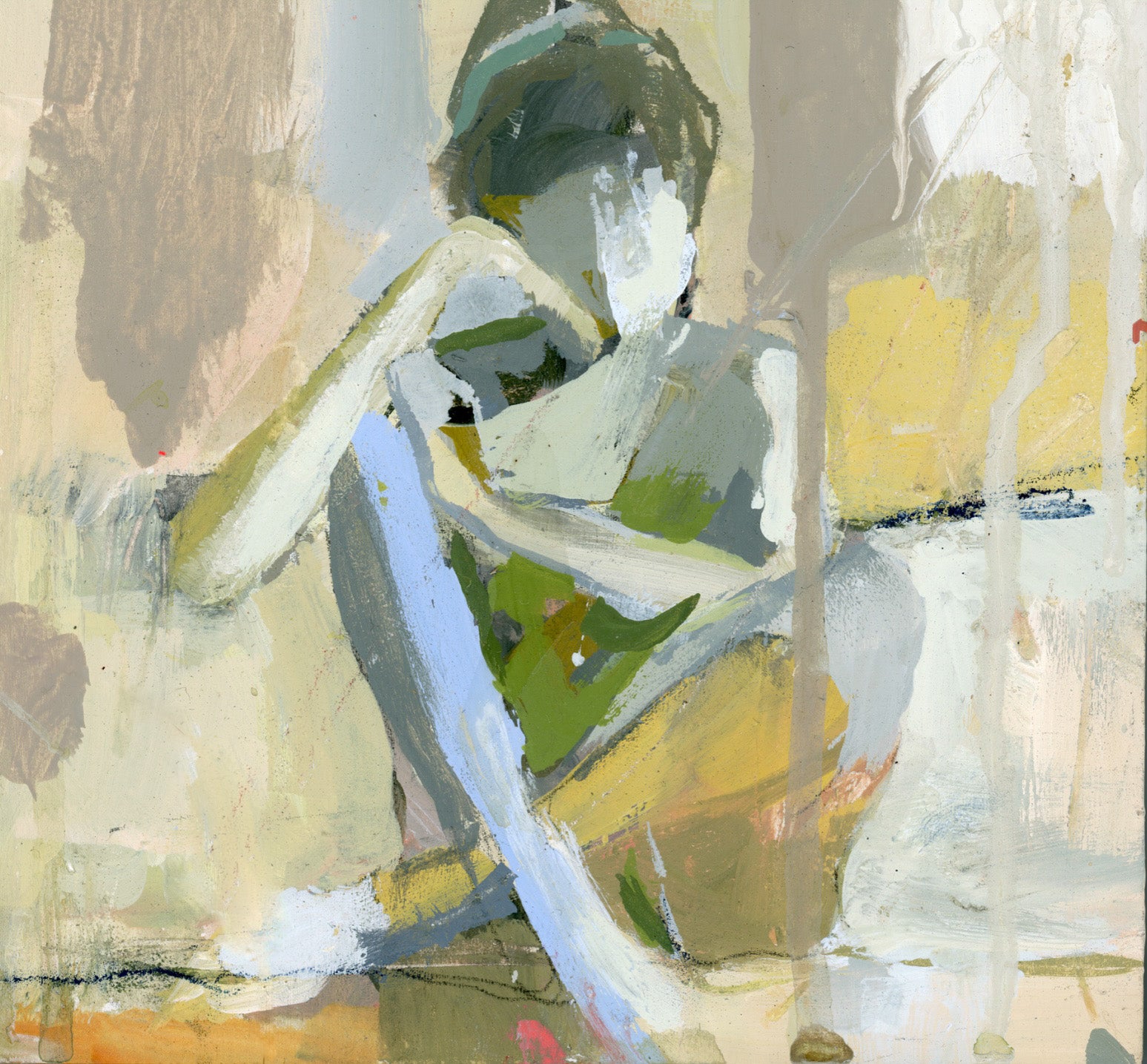 abstract nude painting
