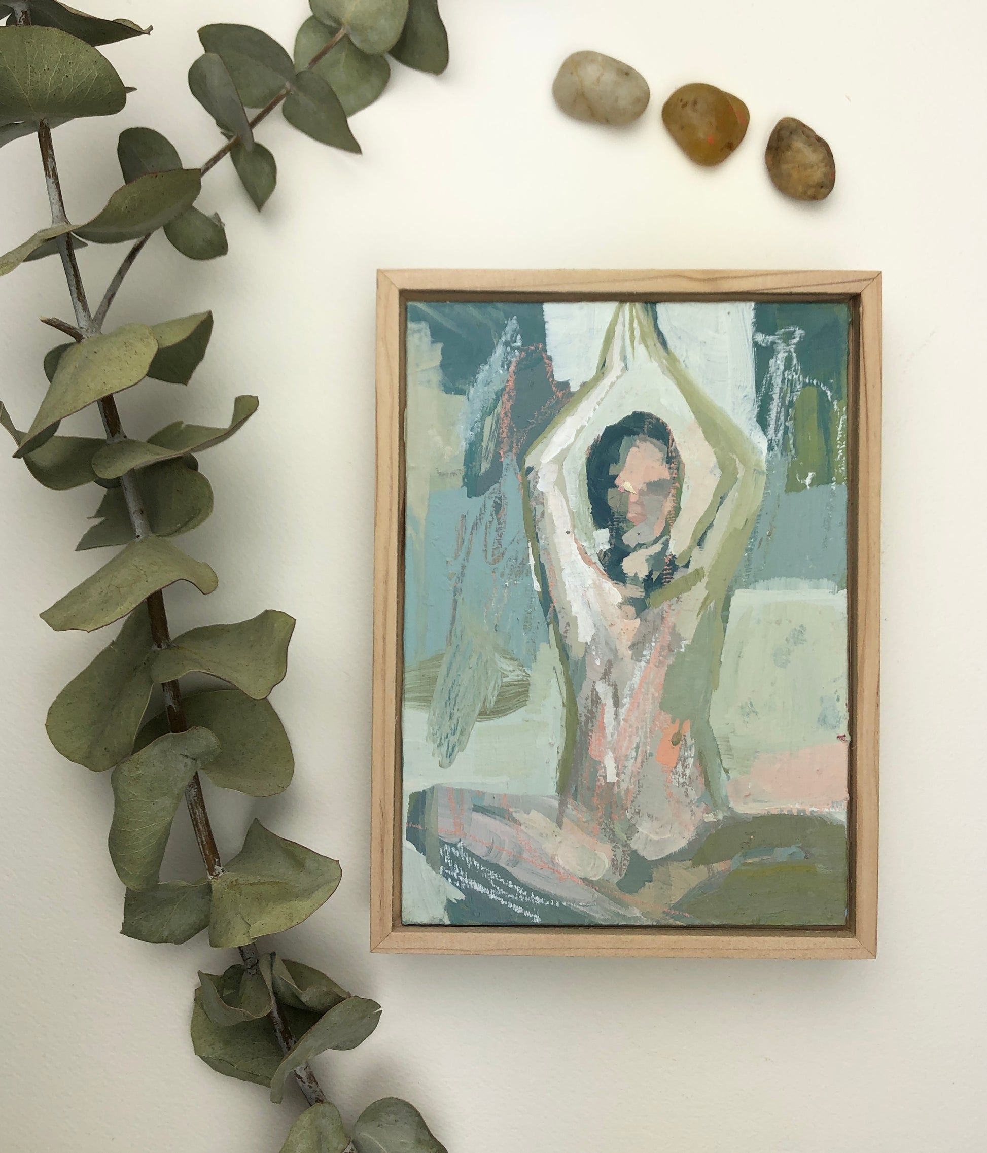 Abstract Nude figure paintings
