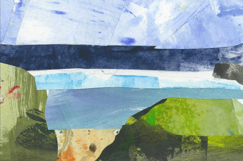 cornwall abstract seascape
