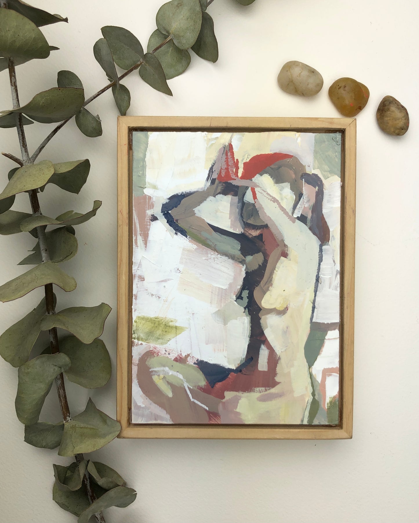 Abstract Nude figure paintings